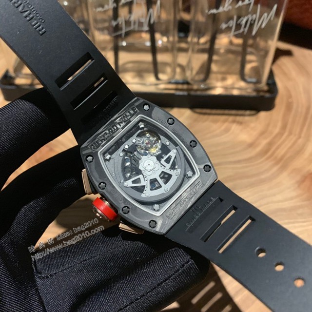 理查德米勒RICHARD MILLE RM011-FM頂級碳纖維殼套男士腕表  gjs2154